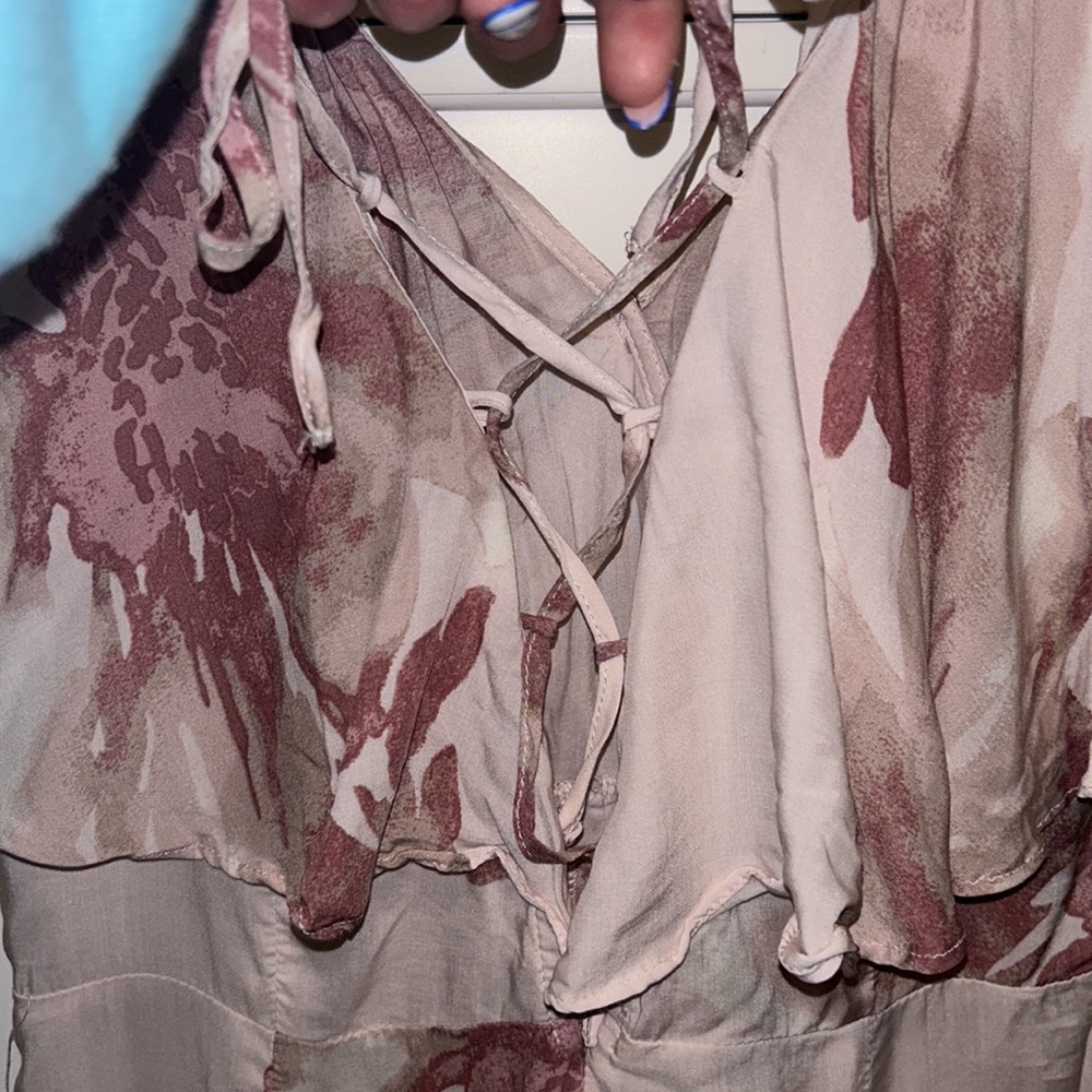 NWT Lunik Pink Floral Romper - Picture 5 of 6